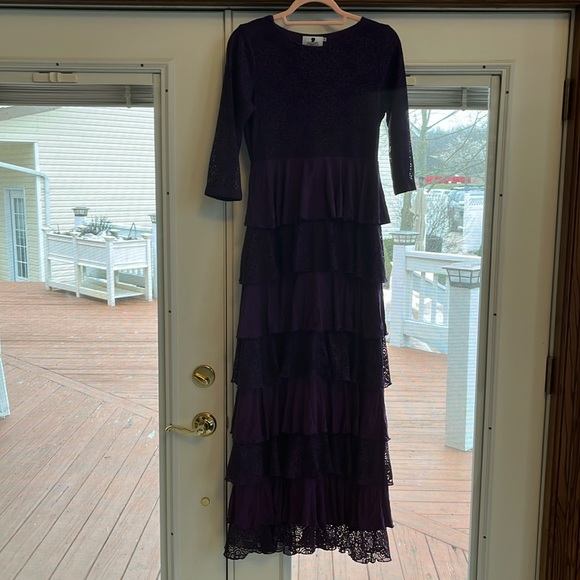 Purple DJ dress - Picture 2 of 2